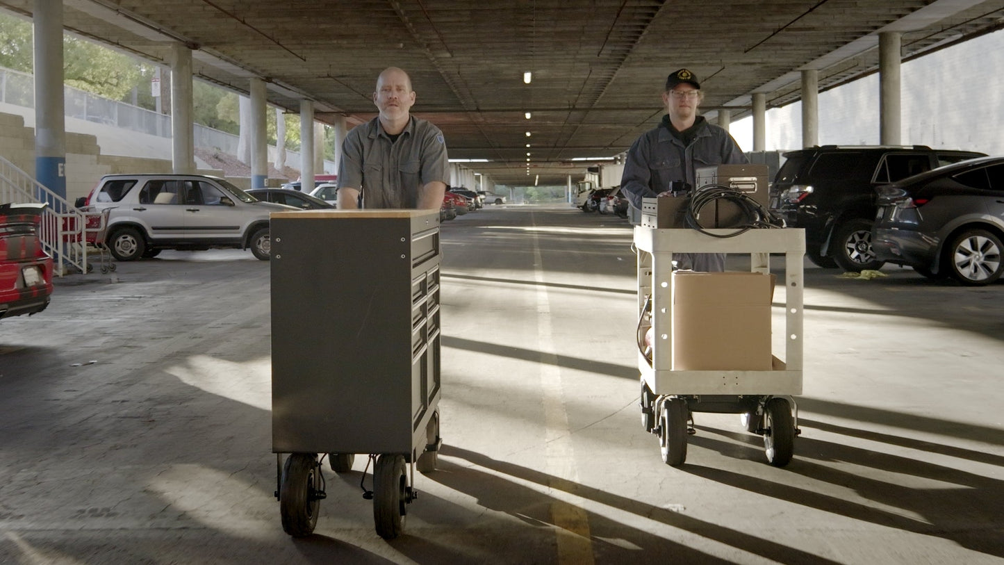 Motorized Cart Conversion Kit with Disc Brakes