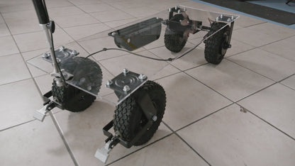 Motorized Cart Conversion Kit with Disc Brakes