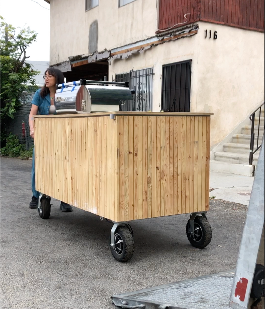 Coffee Cart Custom Install
